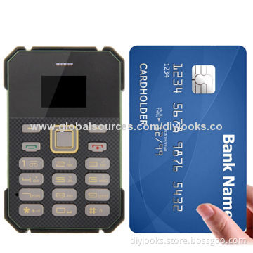 Ultra Thin 5.8mm Mini Card Mobile Phone